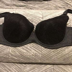 Two butterfly bras by Ashley Stewart